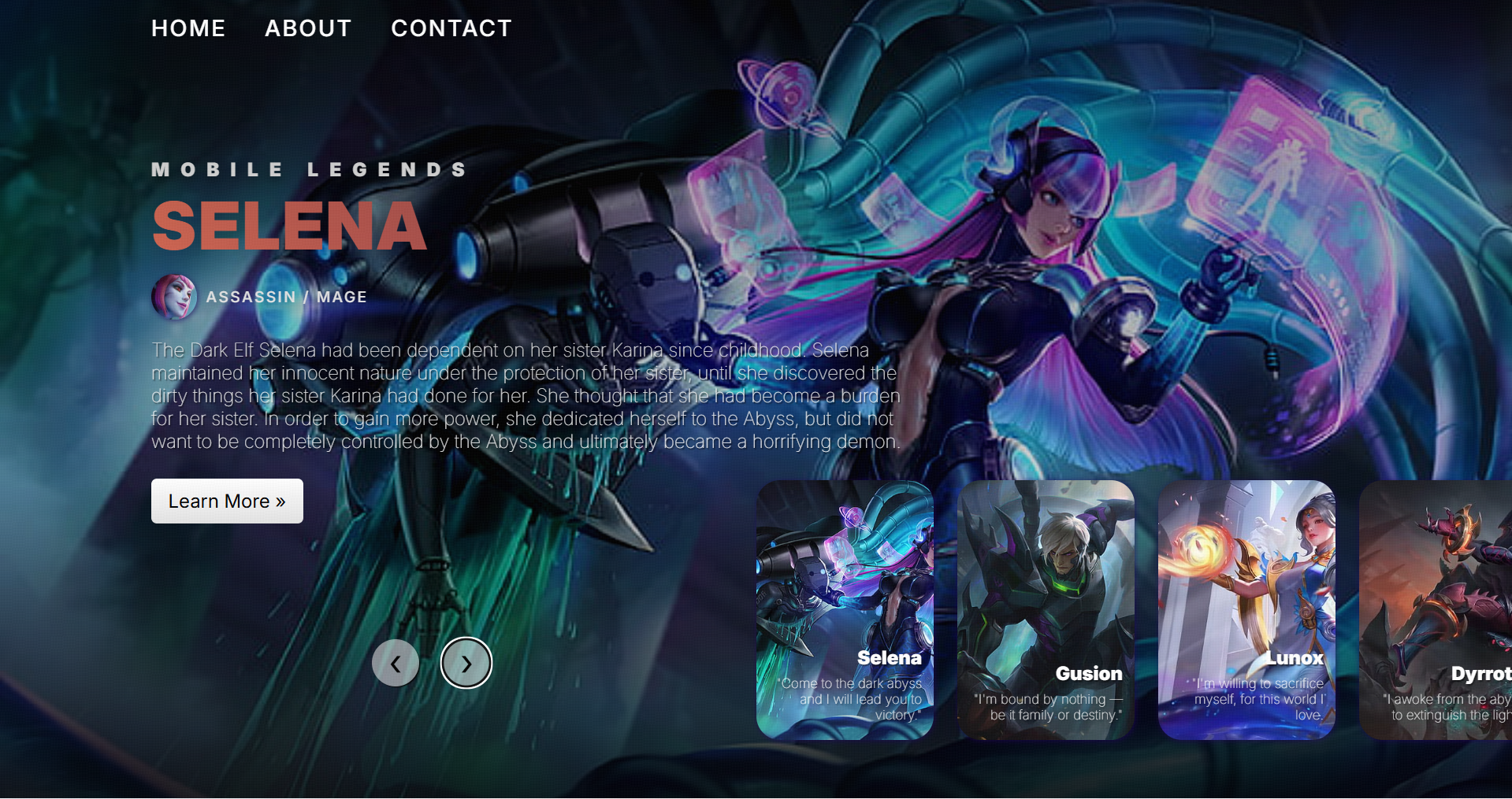 Website Slider